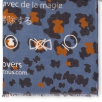 FOULARD BRIDGY LEO AZUL