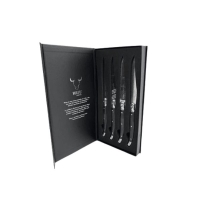 Set 4 Cuchillos Black Limited Wayu