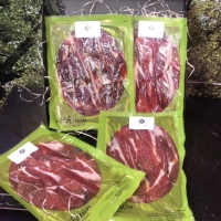 Pack premium: 4 sobres de 150gr. de jamon iberico puro bellota 5 jotas antes 129€
