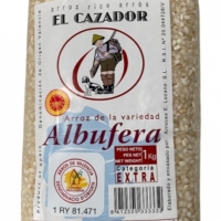 Arroz albufera paquete kilo. Denominacion origen valencia 