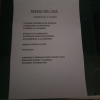 MENú DEL DIA