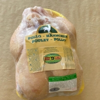 Pollo entero cogelado 