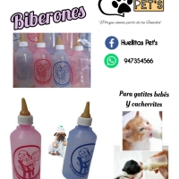 Biberon para gatitos o cachorros