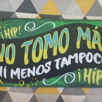 No tomo más ni menos tampoco 30 x 25 cm