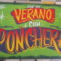 Por un verano con ponchera 30 x 25 cm