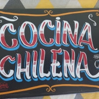 Cocina Chilena  25 x 18 cm