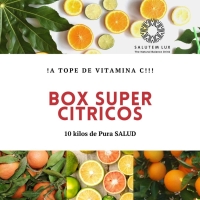 BOX Super Citricos (10kg  de pura vitamina c) 1kg limon, 1kg naranja mesa, 3.5 kg naranja zumo, 1kg pomelo, 3.5 kg mandarina