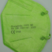 MASCARILLA FFP2 VERDE CLARO 