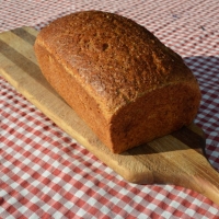 Pan integral de linaza y Avena