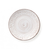 Plato hondo serendipity blanco
