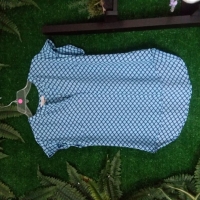 Blue Blouse ROZ&ALI Size M