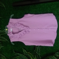 Purple Blouse New York y Company Size M