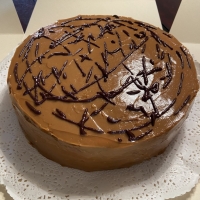 Torta panqueques chocolate manjar 15 personas