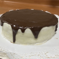 Torta panqueques chocolate mazapán 15 personas