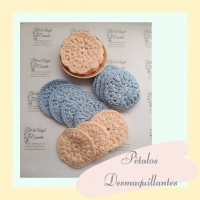 Pétalos desmaquillantes reutilizables ×4 colores