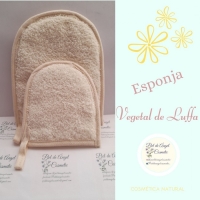 Guante pequeño de esponja Vegetal o luffa