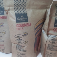 Café de especialidad Colombia Huila MOLIDO intensidad 3 de 5 x 250 grs caffettino