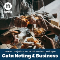 EVENTO CATA NETING DEL 1 DE JULIO DE 2021 A LAS 19:30