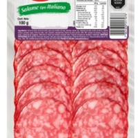 SALAME LAMINADO ITALIANO PF 100 GRS.