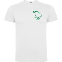 Camiseta blanca logo verde o negra logo blanco