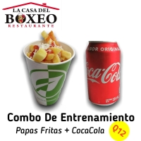 PAPAS FRITAS + COCA-COLA