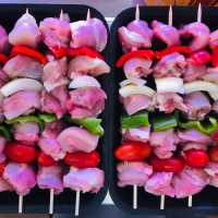 BROCHETAS DE POLLO