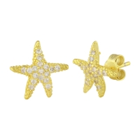 PENDIENTES DE ESTRELLA DE MAR