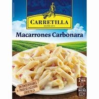 macarrones carbonara carret. 