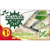 sardinas en aceite salvamar 