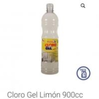 Cloro gel limón 900 cc