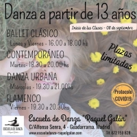 DANZA A PARTIR DE 13 AñOS