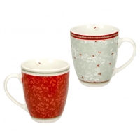 Set de 2 tazas de porcelana connubio