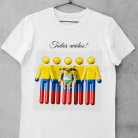 CAMISETA TODOS UNIDOS ECUADOR!