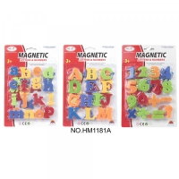 MAGNETICOS LETRAS O NUMEROS 29X19 CMS 1 UNIDAD NOBEL TOYS 