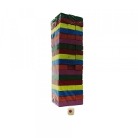 TORRE DE MADERA DE COLORES 29X29 CM NOBSEL TOYS 