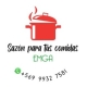 EL NOMBRE DE MI TIENDA ES SAZóN PARA TUS COMIDAS EMGA