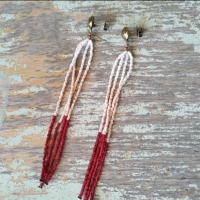 Pendientes Dasan rojo