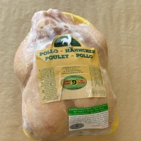 Pollo entero cogelado
