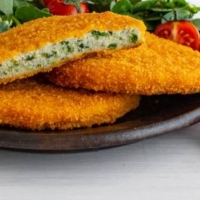 Medallones de merluza espinaca y queso