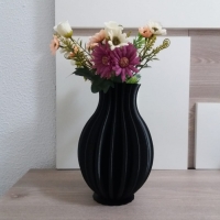 Jarrón negro
