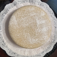 Torta panqueques mazapán frambuesa 15 personas