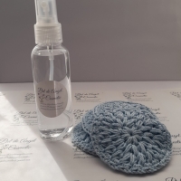 Promoción Agua de Rosas y pétalos Desmaquillantes reutilizables