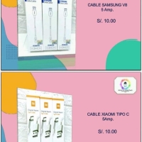 CABLE XIAOMI TIPO C Y V8