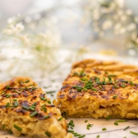 Chique de cebolla caramelizada