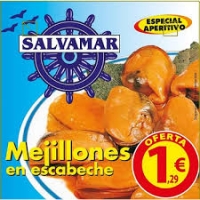 mejillones en escabeche salvamar