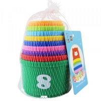 DIDACTICO BEBE BARRILES APILABLES MALLA