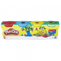 PLAY-DOH MASA MINI SET 4 UNIDADES COLORES SURTIDOS HASBRO