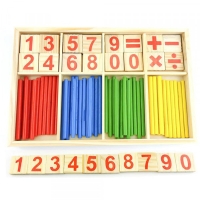 SET MATEMATICAS DE MADERA 16X24CM NOBEL TOYS